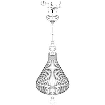 Eglo HanglampAmsfield 35cm - 49772