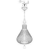Eglo HanglampAmsfield 35cm - 49772 - thumbnail