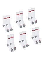 Set van 6 paar sokken LEVI'S® wit - thumbnail