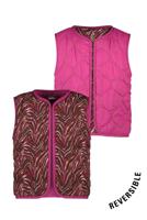 B.Nosy Meisjes gilet - Ginny - Gleeful AOP - thumbnail