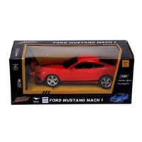 RC Ford Mustang Mach 1 1:24 + Licht Rood - thumbnail