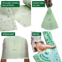 Wastebag compostable 40/60 liter - thumbnail