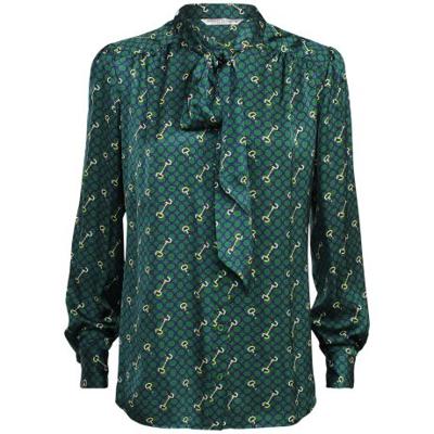 Summum woman Dames Blouses in Viscose (Groen)