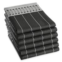 DDDDD DDDDD theedoek jules 60x65 anthracite per stuk - thumbnail