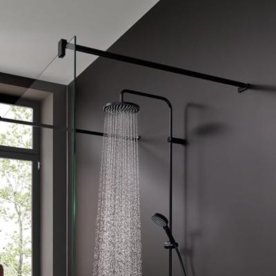 Showerpipe HansGrohe Vernis Blend 200 1 Jet Reno EcoSmart Mat Zwart