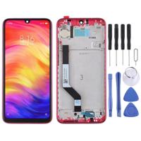 LCD-scherm en digitizer volledige assemblage met frame voor Xiaomi Redmi Note 7/Redmi Note 7 Pro (rood) - thumbnail