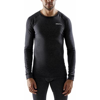 Craft 1909711 Core Wool Merino Set Men - Black Melange - M