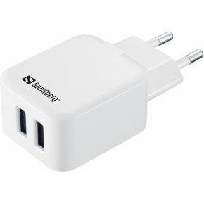 Sandberg AC Charger Dual USB 2.4+1A EU