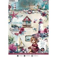 Studio Light • tide of hope die-cut paper pad christmas blush - thumbnail