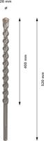Bosch Accessories Bosch Power Tools 1618596502 Hamerboor 28 mm Gezamenlijke lengte 520 mm SDS-Max 1 stuk(s) - thumbnail