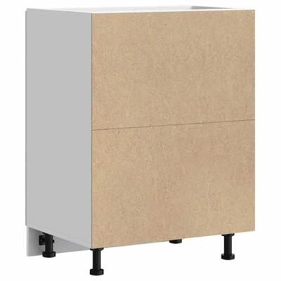 Keuken onderkast "Porto" bewerkt hout hoogglans wit Keuken onderkast "Porto" bewerkt hout hoogglans wit