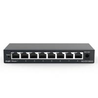 Rouijie Networks RG-ES108GD 8-poorts 10/100/1000Mbps stalen behuizing onbeheerde desktopschakelaar - thumbnail