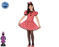 Kostuums voor Kinderen Minnie Mouse 26947 Rood Fantasie 5-6 Jaar (2 Onderdelen) - thumbnail