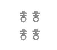 Ocs Gordijnrail Neta Eindstop - thumbnail