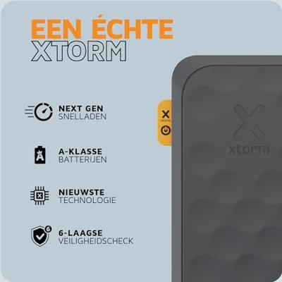 Xtorm Fuel Series Power Pack 20 W 10.000 mAh Powerbank Zwart - thumbnail