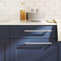 Handvatten 20 st 224 mm roestvrij staal zilverkleurig - thumbnail