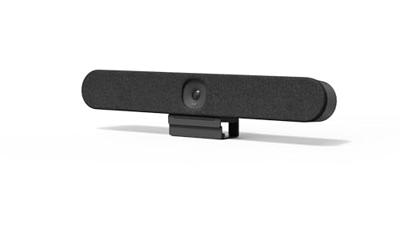 Logitech ConferenceCam Rally Bar Huddle 4K videoconferentiesysteem 3840 x 2160 Pixel Luidspreker, Microfoon, Klemhouder, Standvoet, Voice tracking microfoon