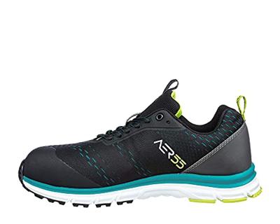 Albatros werkschoenen AER55 Impulse zwart/blauw laag S1P ESD maat 37 - thumbnail