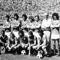 COPA SL Benfica 1974-75 Retro Voetbalshirt Rood Wit - thumbnail