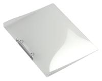 Ringband HF2 A4 2-rings O-mech 16mm PP transparant wit | 20 stuks - thumbnail