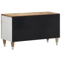 Tv-meubel 80x31,5x46 cm massief mangohout - thumbnail