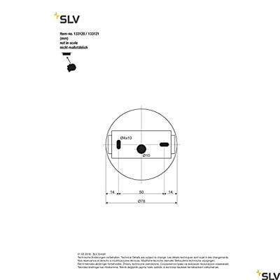 SLV HanglampSupros Mini 750 pendel wit - 133121