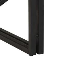 Salontafel 100x100x35 cm massief ruw mangohout - thumbnail