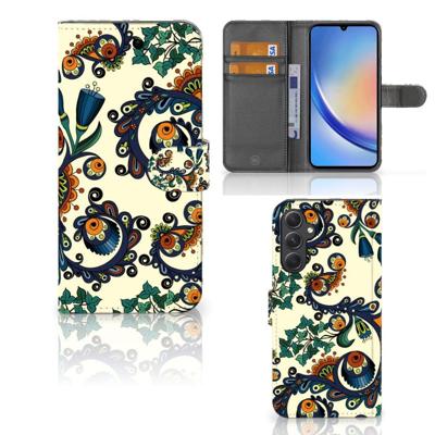 Wallet Case Samsung Galaxy A24 4G Barok Flower