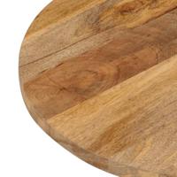 Tafelblad ovaal 140x50x2,5 cm massief mangohout - thumbnail