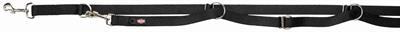 TRIXIE HONDENRIEM PREMIUM VERSTELBAAR ZWART 300X2,5 CM TRIXIE HONDENRIEM PREMIUM VERSTELBAAR ZWART 300X2,5 CM