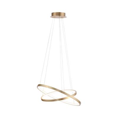 Just Light Ronde hanglampCircle duo goud Ø 50cm - 11525-12