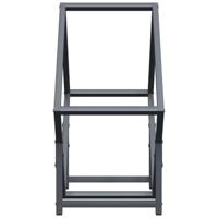 Brandhoutrek 50x25x50 cm koudgewalst staal antracietkleurig - thumbnail