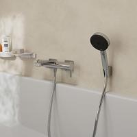 Hansgrohe Tecturis E ééngreeps badmengkraan opbouw, chroom - thumbnail