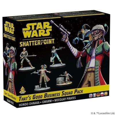 Star Wars Shatterpoint That's Good Business Squad Pack
