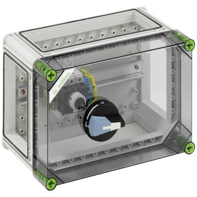 Spelsberg GTE 106 Belastingscheidingsschakelaar 1 stuk(s) Schakelspanning (max.): 690 V/AC (b x h x d) 320 x 220 x 179 mm Spelsberg GTE 106 Belastingscheidingsschakelaar 1 stuk(s) Schakelspanning (max.): 690 V/AC (b x h x d) 320 x 220 x 179 mm