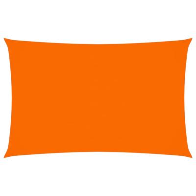Zonnescherm rechthoekig 2x5 m oxford stof oranje