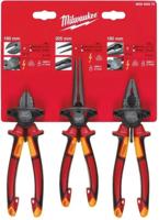 Milwaukee VDE 3-delige tangenset - 4932464575 - thumbnail