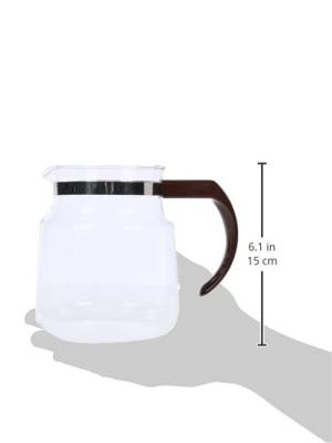 Glazen Koffiekan | Geschikt voor: Moccamaster K / KB/ 1 0PL / Excellent 10S | 1.2 l | Bruin