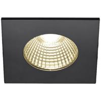 SLV Vierkante inbouwspotPatta 8cm - 7,3w - 1800-3000K zwart - 1002101 - thumbnail