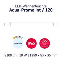 Müller-Licht LED-kuiplamp voor vochtige ruimte LED LED vast ingebouwd 18 W Neutraalwit - thumbnail