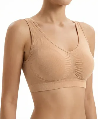 Gianvaglia naadloze comfort top /BH - Microfiber Bh topje - naadloze bralette