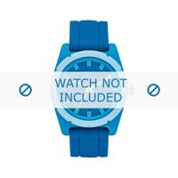 Horlogeband Diesel DZ1592 Silicoon Blauw 24mm - thumbnail