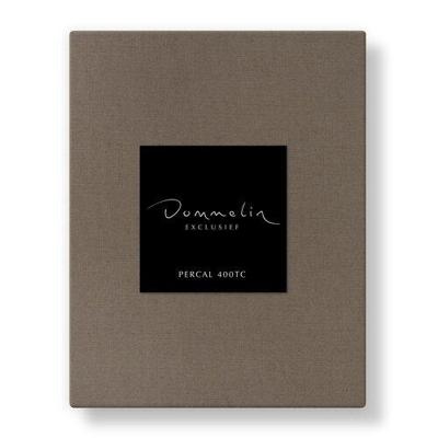 Dommelin Dommelin Topper Hoeslaken Uni Percal 400TC 719 Truffel 120x210/9