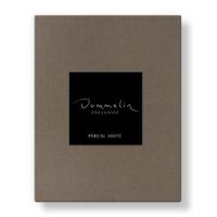 Dommelin Dommelin Topper Hoeslaken Uni Percal 400TC 719 Truffel 120x210/9 - thumbnail