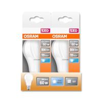 OSRAM HOMELIGHTING 4058075430693 LED-lamp Energielabel F (A - G) E27 Peer 8.5 W = 60 W Koudwit (Ø x l) 60 mm x 113 mm 1 stuk(s) - thumbnail