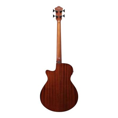 Ibanez AEGB24E Black High Gloss elektrisch-akoestische basgitaar