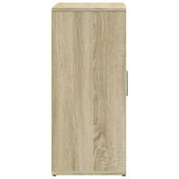 Dressoir 60x31x70 cm bewerkt hout sonoma eikenkleurig - thumbnail