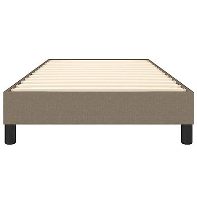 Boxspring bed 80x200 cm stof taupe