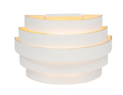 Highlight Design wandlampScudo wit met goud 20cm - W3640.00