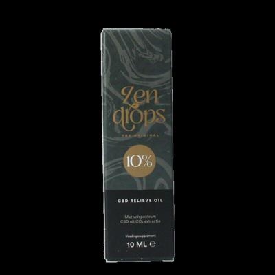 CBD relieve oil original 10% 10 Milliliter